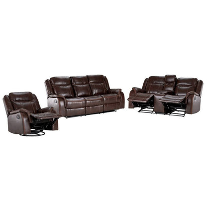 Sunset Trading Avant 3 Piece Reclining Living Room Set - SU-AV8604041-3PC