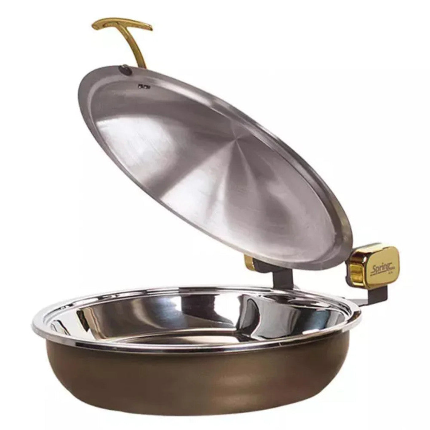 Spring USA 2382-587/36 Bronze Sauteuse Induction Buffet Server - SP238258736