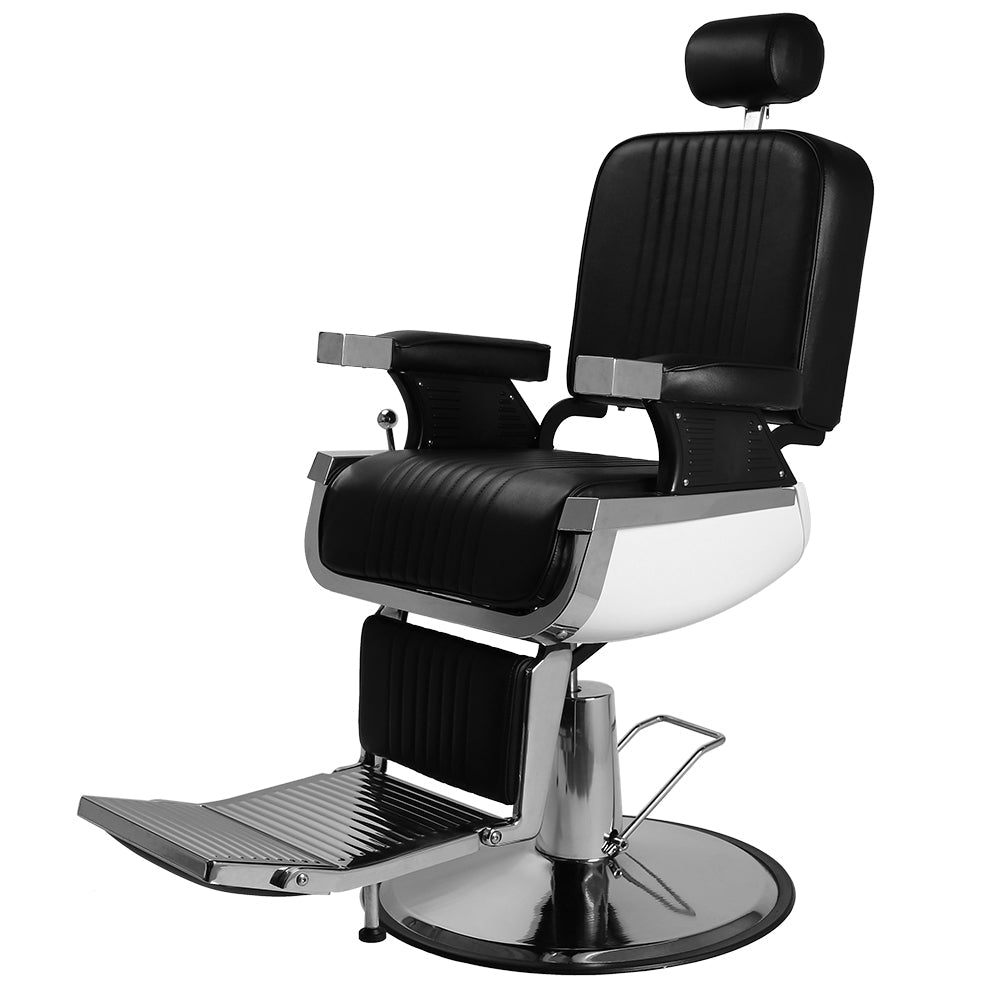 OmySalon PH773 Professional Heavy Duty Hydraulic Reclining Barber Chair - G89000773