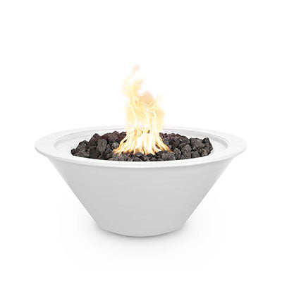 Cazo Fire Bowl – Powder Coated White