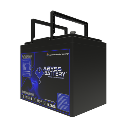 Abyss Battery 24V 60Ah Lithium Trolling Motor Battery - AB-24V60-BT