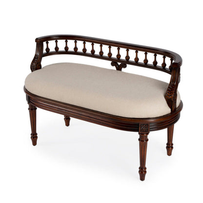 Butler Specialty Company Hathaway 37"" Upholstered Bench, Cherry Brown -  2625024