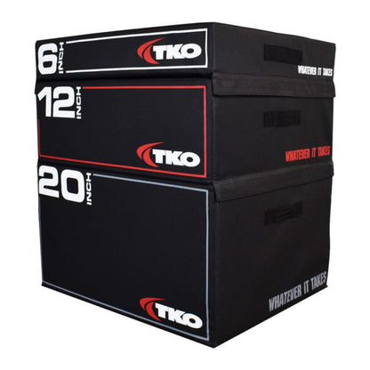 TKO Stackable Foam Plyo Boxes  - 263PLBS