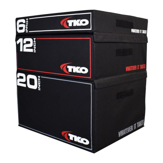 TKO Stackable Foam Plyo Boxes  - 263PLBS