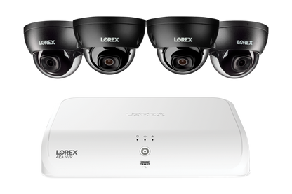 Lorex Fusion Series 4K+ 16 Channel (8 Wired + 8 Fusion Wi-Fi) 2TB Wired System with A10 Wired 4K IP Turret Cameras - N4K2-84BD-E851-2