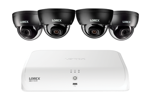 Lorex Fusion Series 4K+ 16 Channel (8 Wired + 8 Fusion Wi-Fi) 2TB Wired System with A10 Wired 4K IP Turret Cameras - N4K2-84BD-E851-2