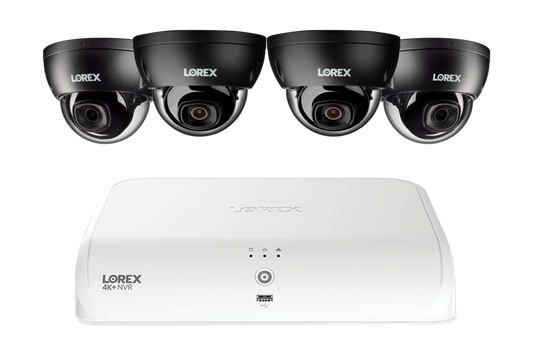 Lorex Fusion Series 4K+ 16 Channel (8 Wired + 8 Fusion Wi-Fi) 2TB Wired System with A10 Wired 4K IP Turret Cameras - N4K2-84BD-E851-2