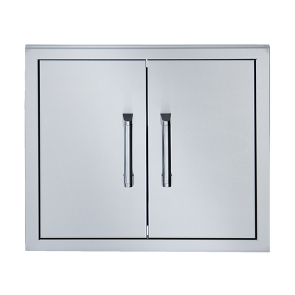 Broilmaster 26-Inch W x 22-Inch H Double Doors in Stainless Steel  - BSAD2622D