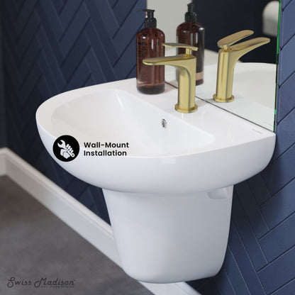 Swiss Madison Cache Wall Mount Sink - SM-WS321