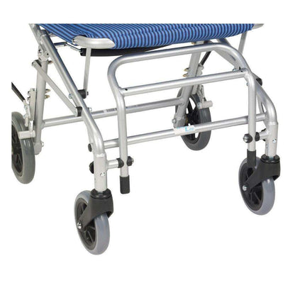 Drive Medical Super Light Folding Transport Wheelchair with Carry Bag - DM-SL18