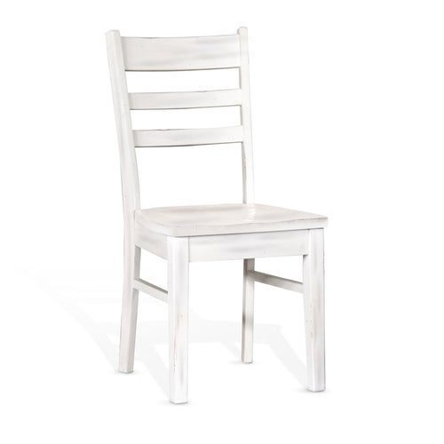 Sunny Designs Bayside - Ladderback Chair (Set of 2) - White - 1616MW