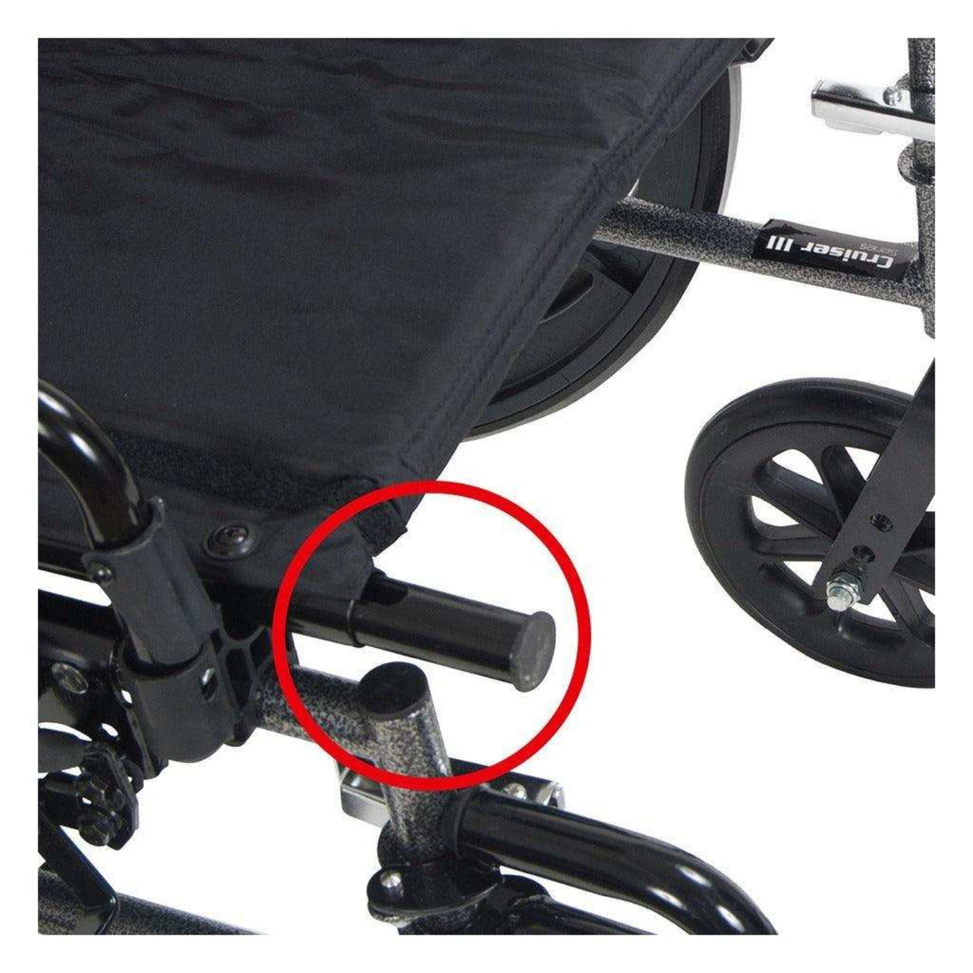Drive Medical Viper Plus GT Full Reclining Wheelchair - DM-PLA416RBDFA