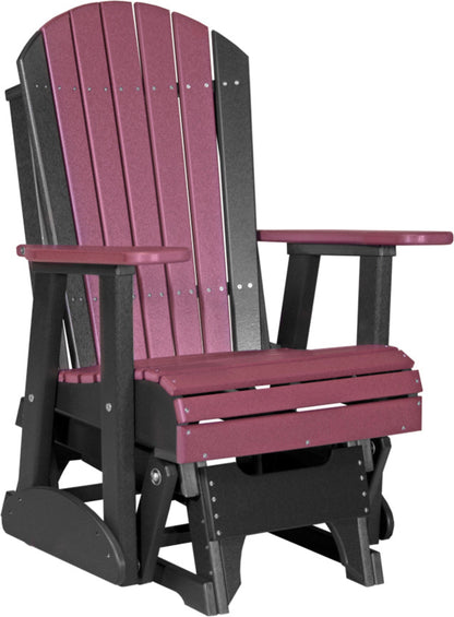 LuxCraft 2' Adirondack Glider - 2APGCHB