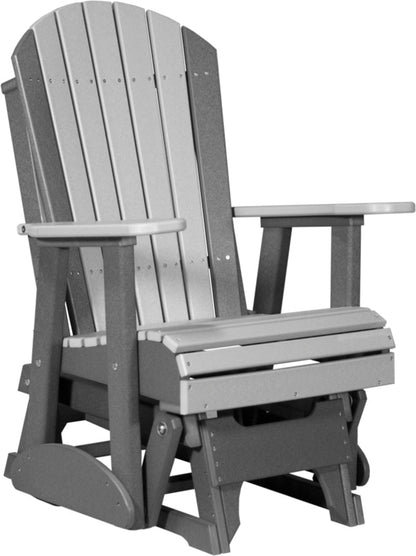 LuxCraft 2' Adirondack Glider - 2APGCHB