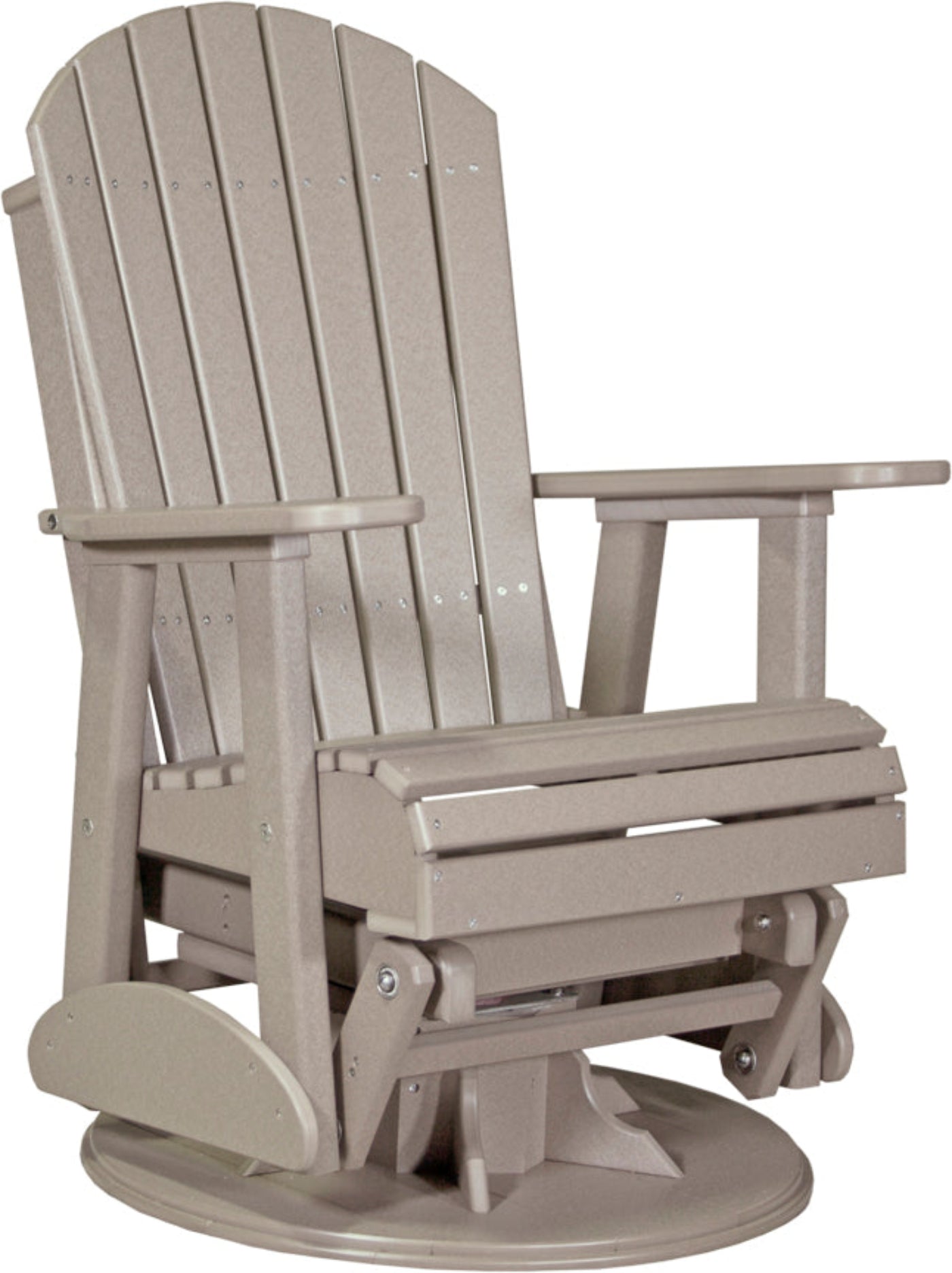 LuxCraft 2' Adirondack Swivel Glider - 2SAPGCHB