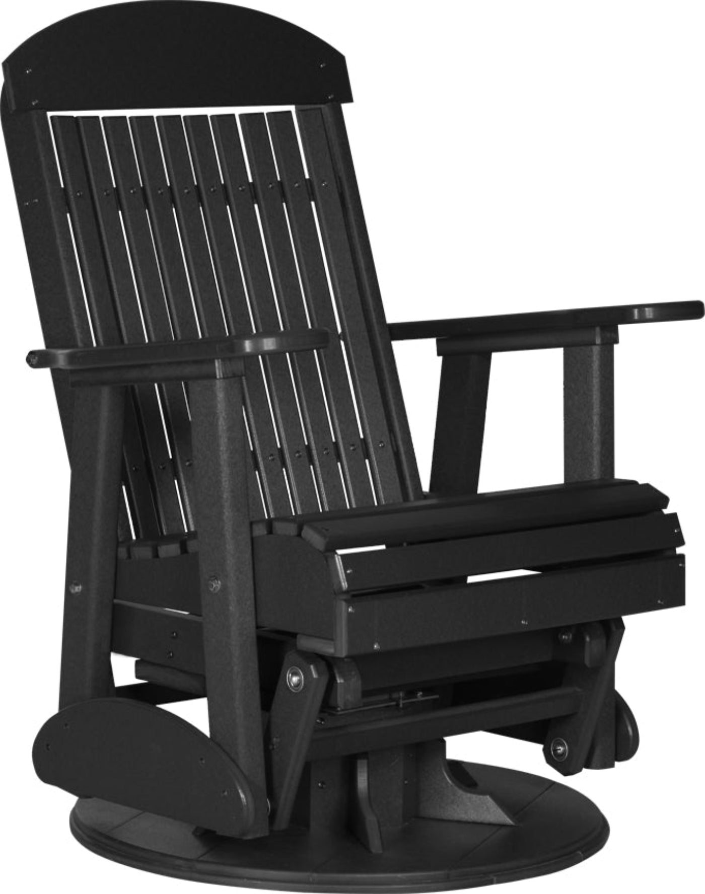 LuxCraft 2' Classic Swivel Glider - 2SCPGCHB