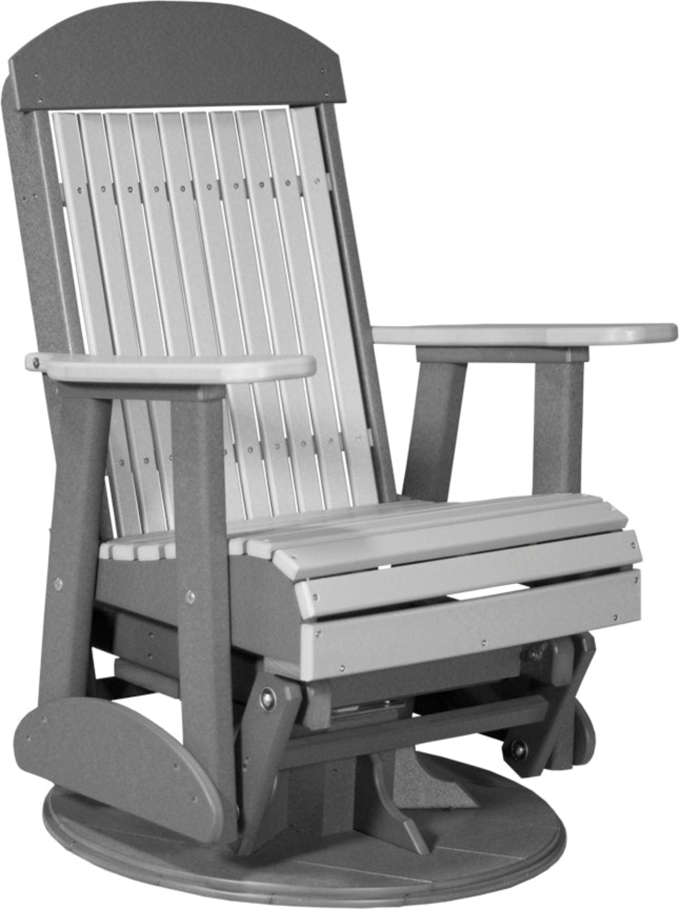 LuxCraft 2' Classic Swivel Glider - 2SCPGCHB
