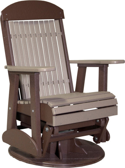 LuxCraft 2' Classic Swivel Glider - 2SCPGCHB