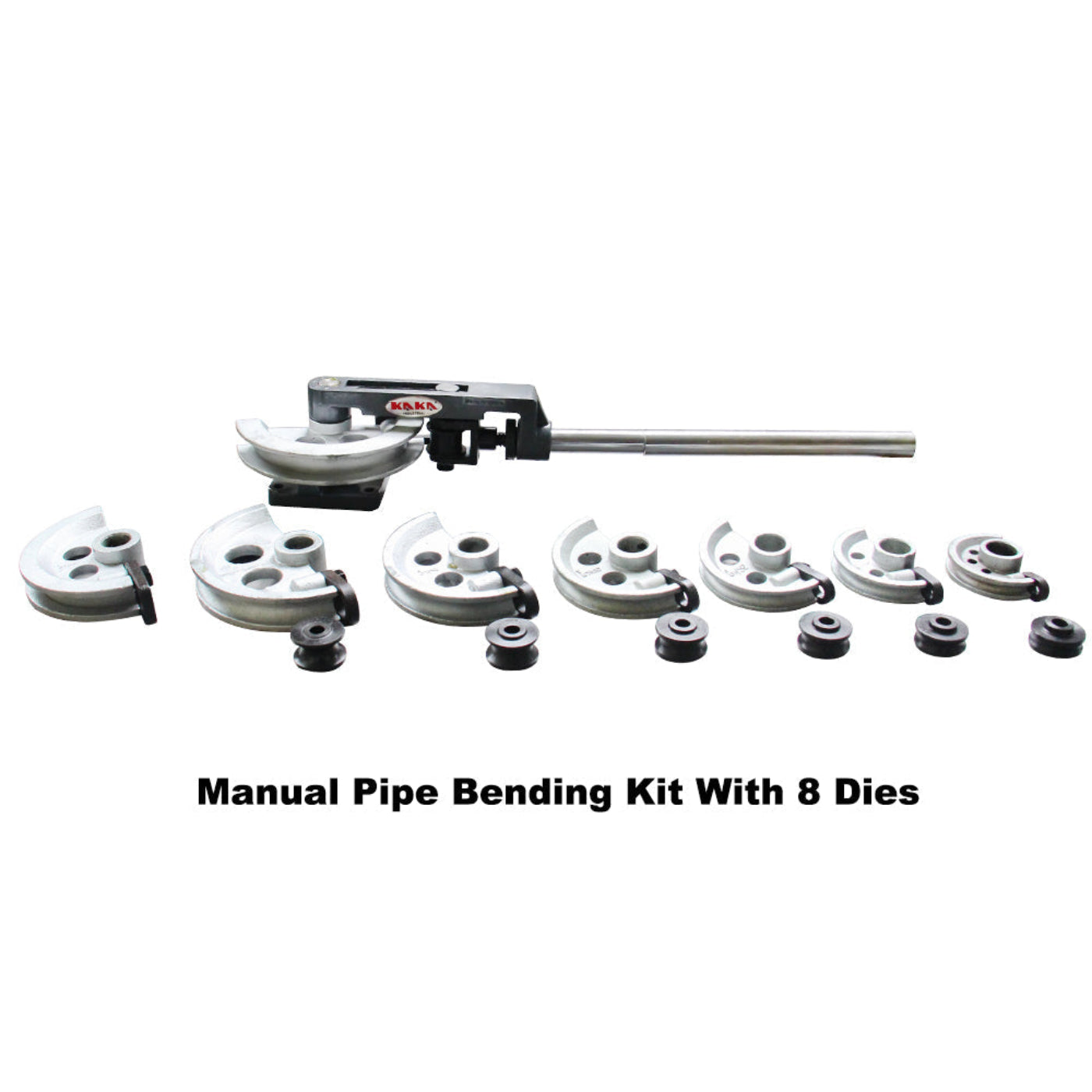 KAKA Industrial MY-22 Compact Bender Kit, Manual Pipe Bending Kit With 8 Dies - 173215