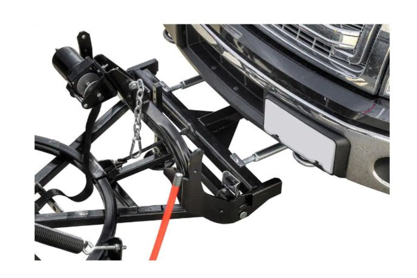 SnowBear AVAL8422 84" x 22" Universal SUV/Truck Mount T-Frame Snow Plow Kit with Winch and Wireless Remote New  - AVAL8422
