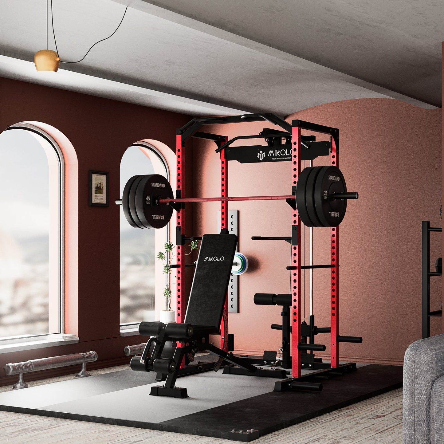 Mikolo Fitness F4 Essential Pack - HP-F6-RRB