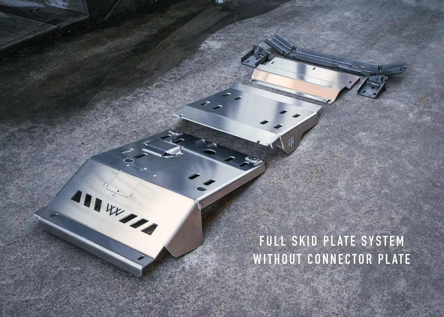 Backwoods Adventure Toyota Tacoma (2005-2023) Full Aluminum Skid Plate System - BWTT3A-8710