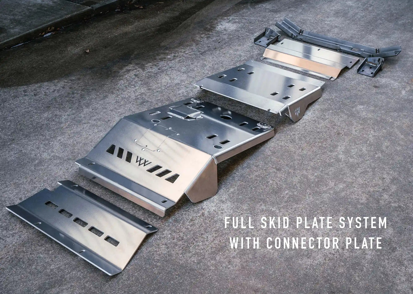 Backwoods Adventure Toyota Tacoma (2005-2023) Full Aluminum Skid Plate System - BWTT3A-8710