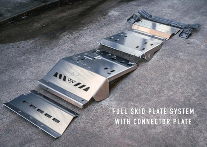 Backwoods Adventure Toyota Tacoma (2005-2023) Full Aluminum Skid Plate System - BWTT3A-8710