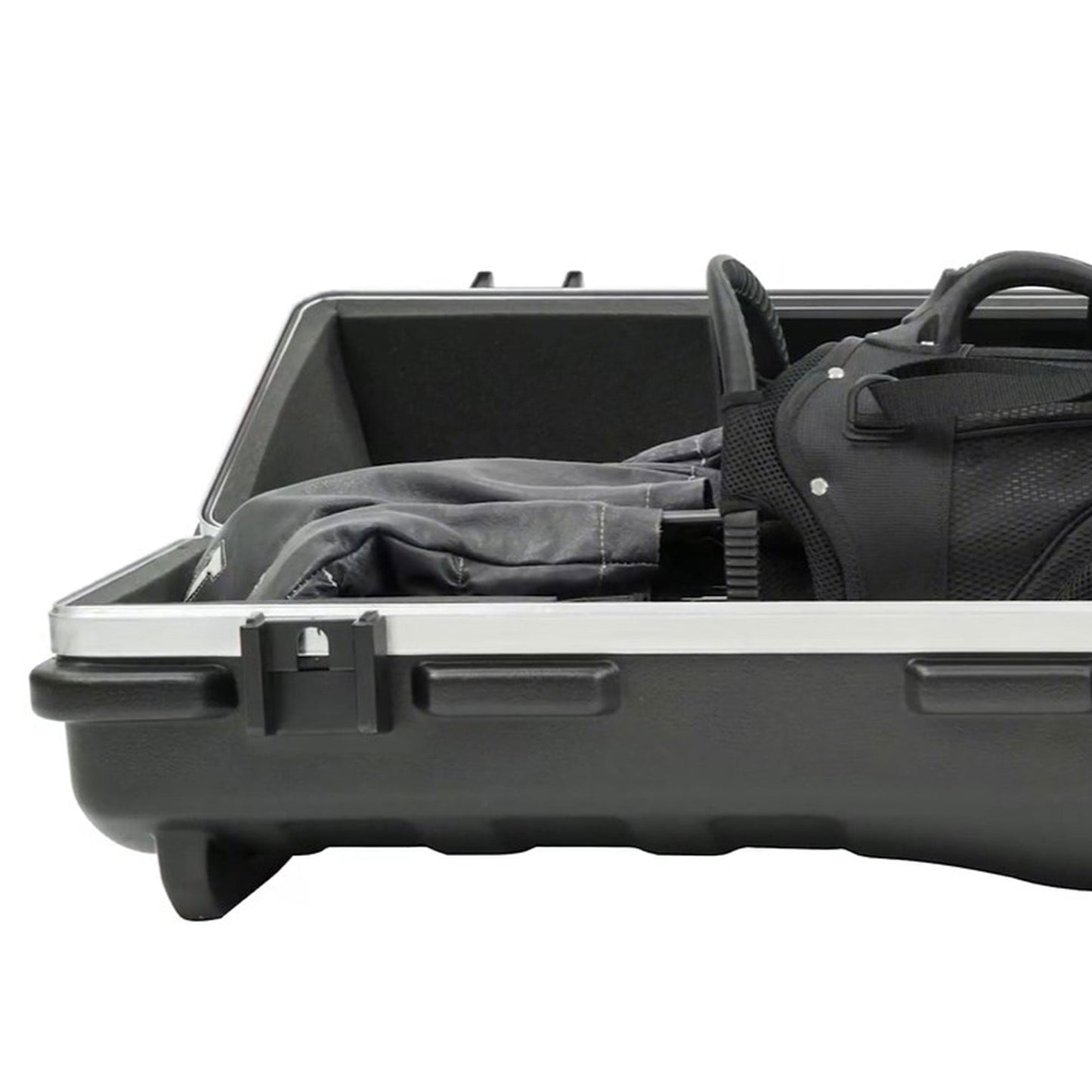 SKB Cases ATA Deluxe Hard Plastic Storage Wheeled Golf Bag Travel Case  - 174522