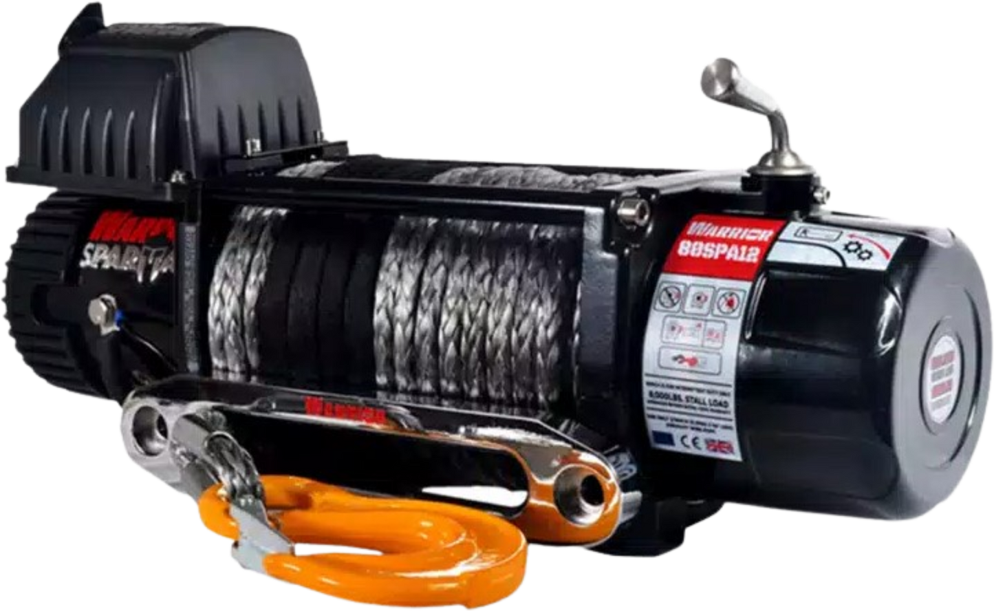 DK2 6000-SR 6,000 lbs. Capacity Warrior Spartan Electric Synthetic Winch New - 6000-SR