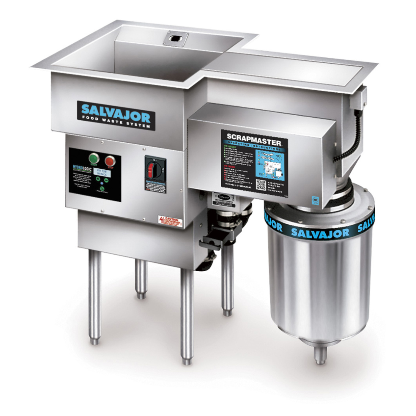 Salvajor  ScrapMaster, scrapping disposer system, 3 HP - SL300SM