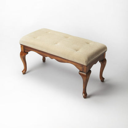 Butler Specialty Company Grace Wooden 38""W Bench, Medium Brown  - 3013101