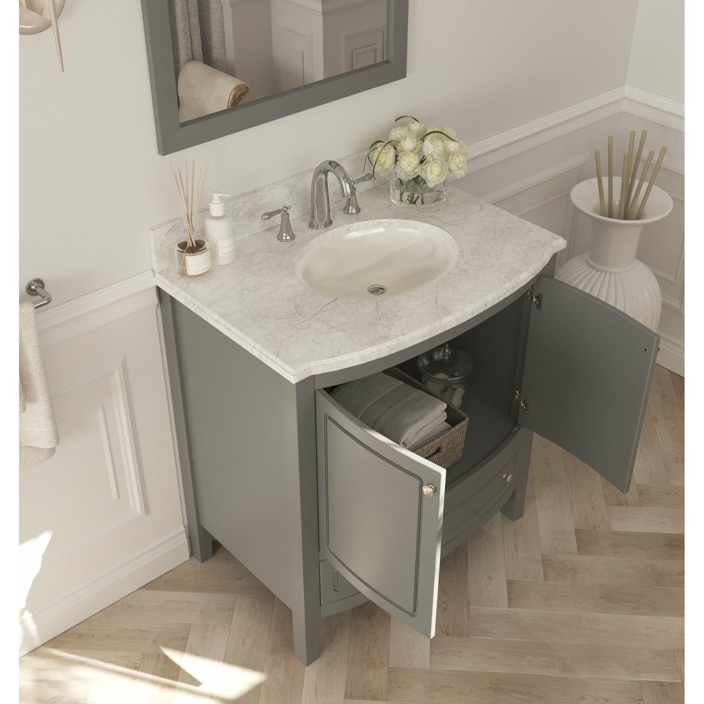 Laviva Estella 32" Vanity - 3130709-32B-JG