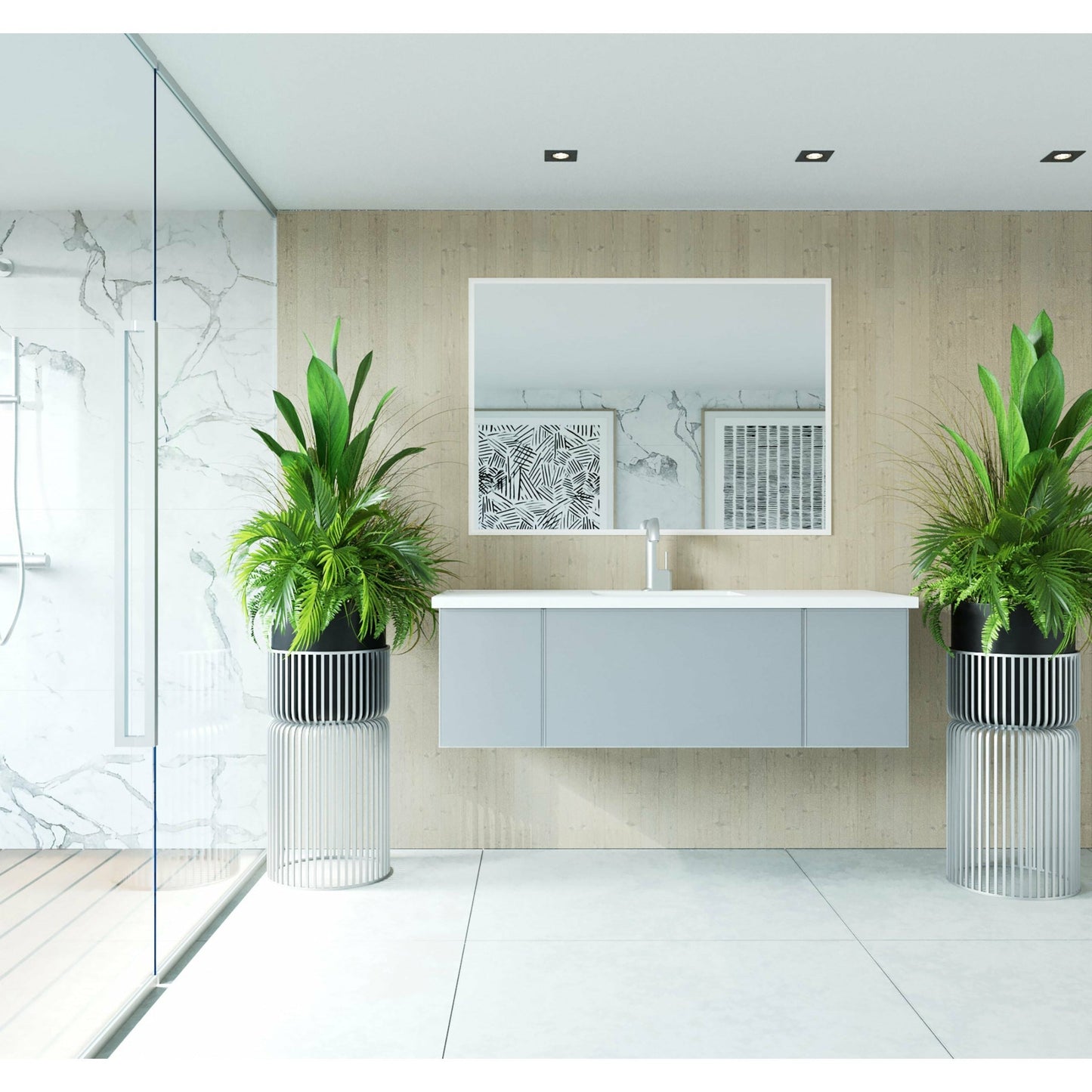 Laviva Vitri 54" Vanity - 313VTR-54CW