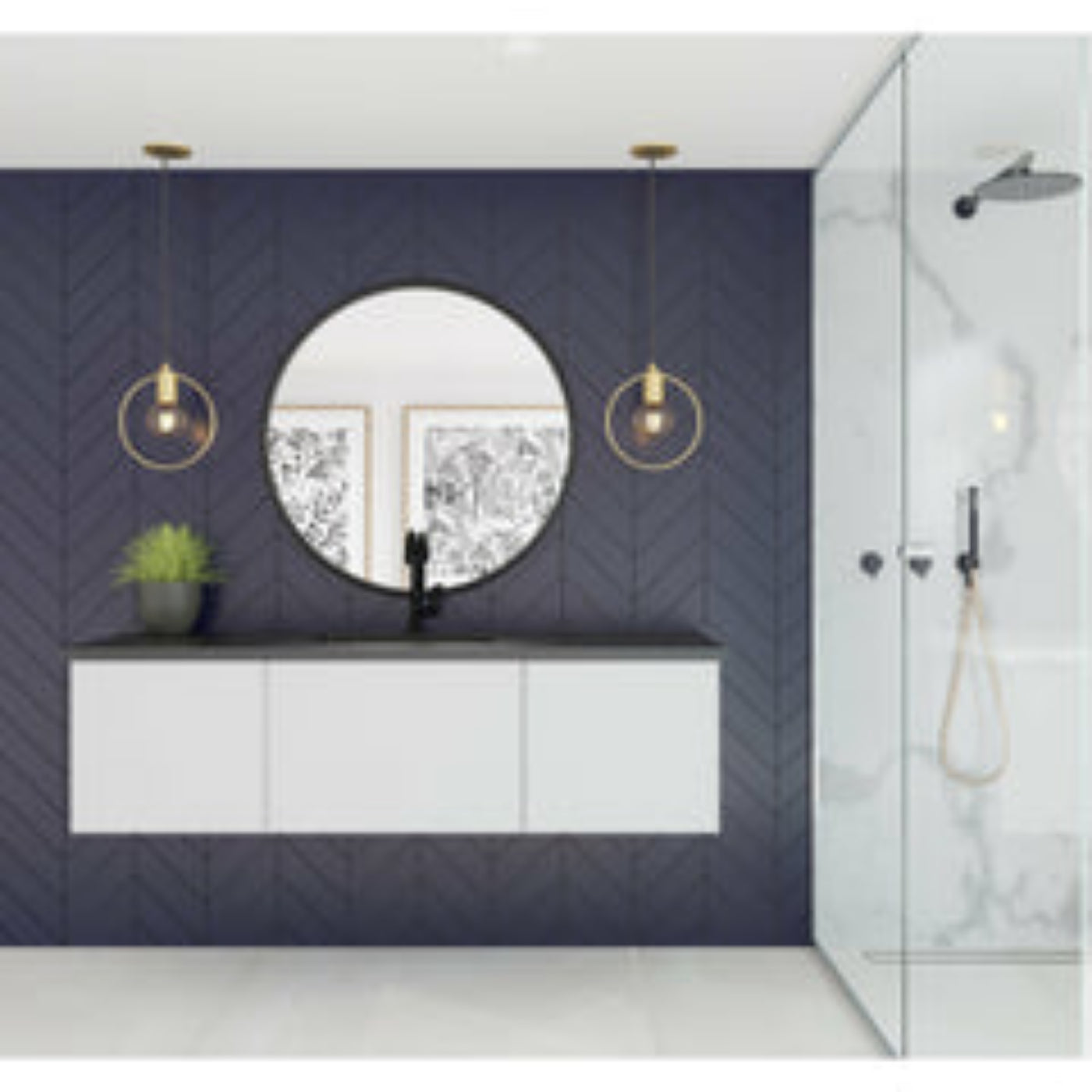 Laviva Vitri 60" Vanity - 313VTR-60CCW