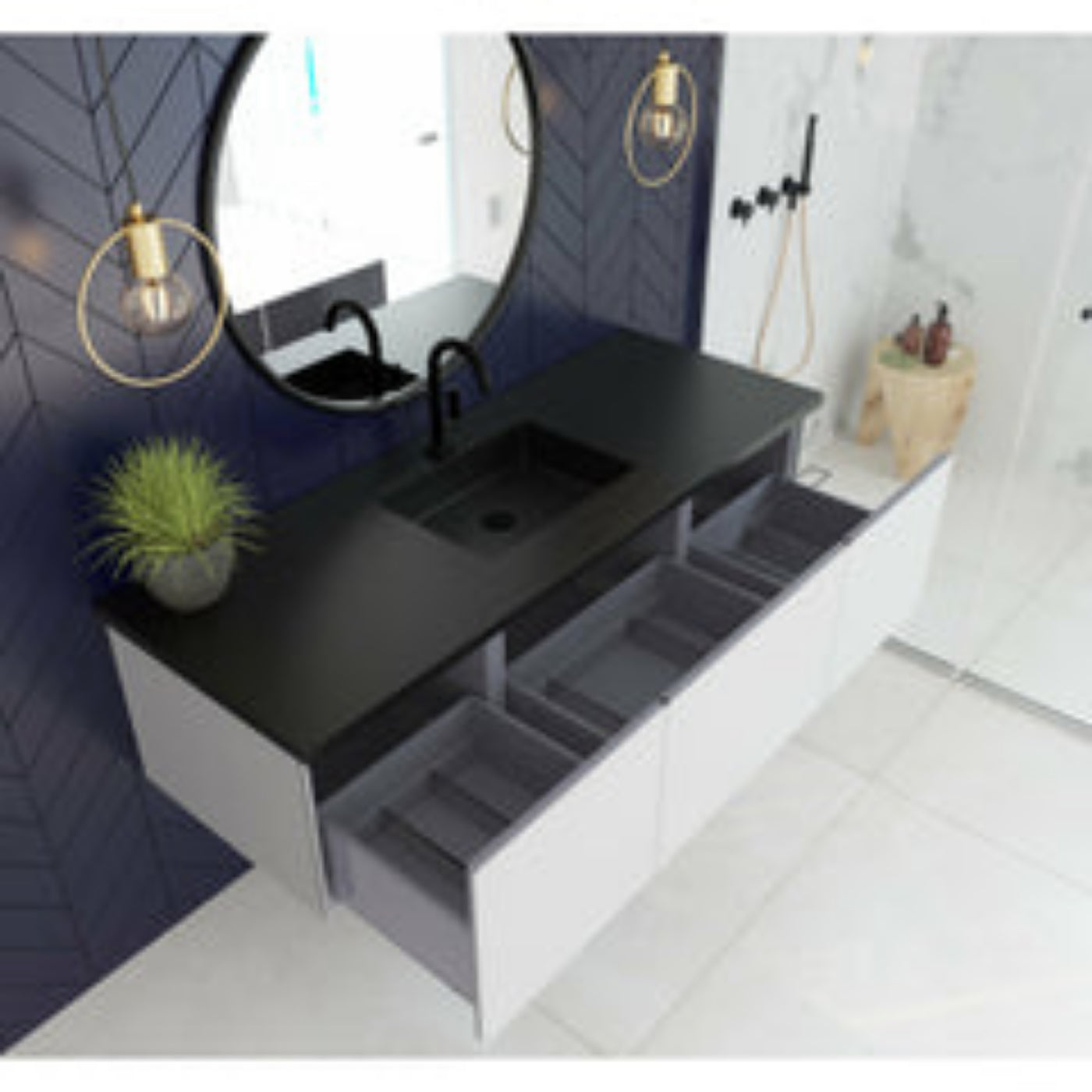 Laviva Vitri 60" Vanity - 313VTR-60CCW