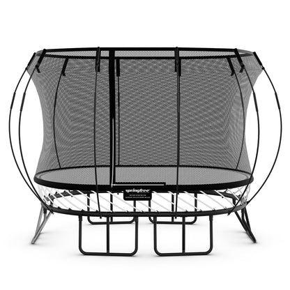 Springfree 6' x 9' Compact Backyard Trampoline w/ FlexiNet and Soft Edge (Used)