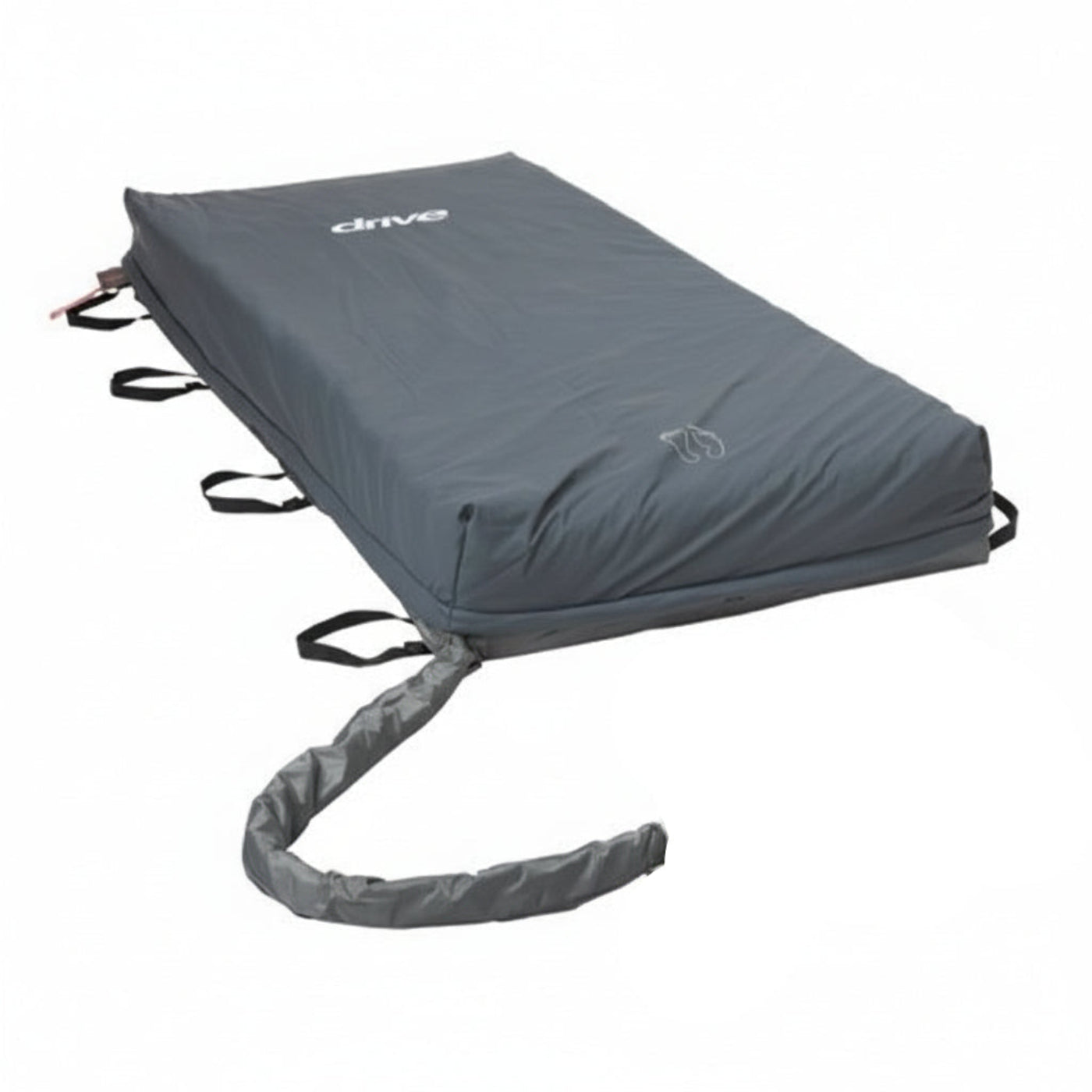 Drive Medical Med-Aire Plus 8" Alternating Pressure and Low Air Loss Mattress with 10" Defined Perimeter - DMM-14029DPMN
