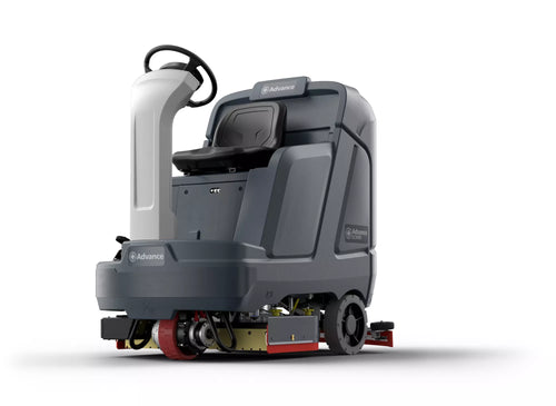 Advance Demo Unit Advance SC5000  Ride On Floor Sweeper Scrubber  32"  37 Gallon  Cylindrical  Battery 5 Hours