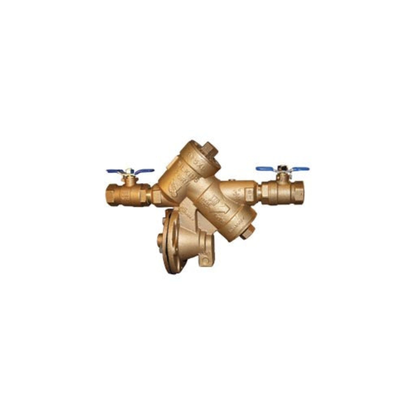 Zurn Wilkins 34-975XLUS 3/4 in Reduced Pressure Backflow Assembly, Bronze - 34-975XLUS