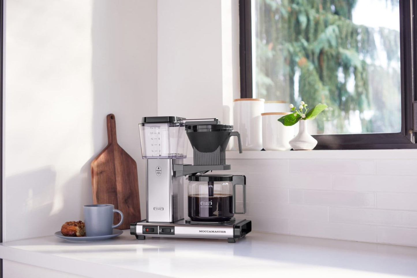 Moccamaster KBGV Select 10-Cup Coffee Maker in Polished Silver - 53941