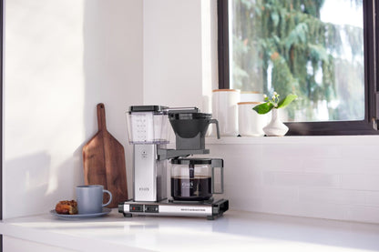 Moccamaster KBGV Select 10-Cup Coffee Maker in Polished Silver - 53941