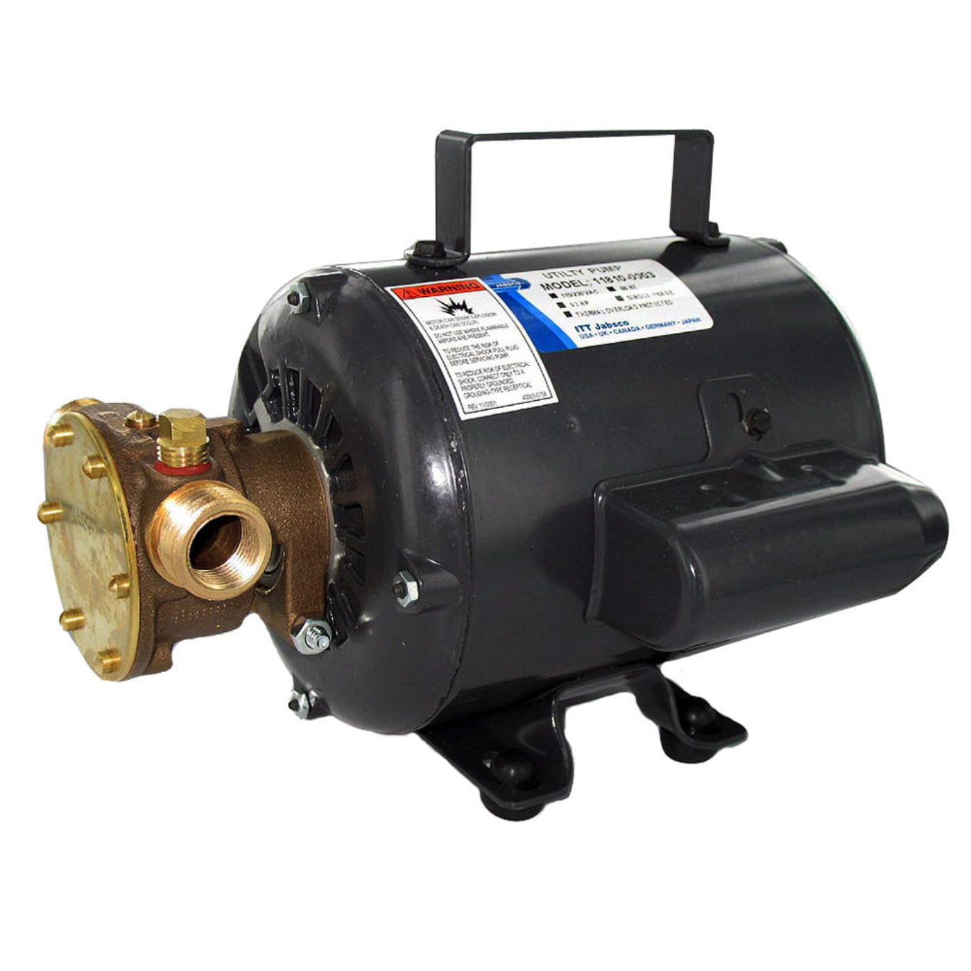 Jabsco Bronze AC Motor Pump Unit - 115v [11810-0003] - CWR-34540