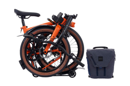 Brompton G Line ELECTRIC 4-Speed Adventure Orange IN STOCK NOW!