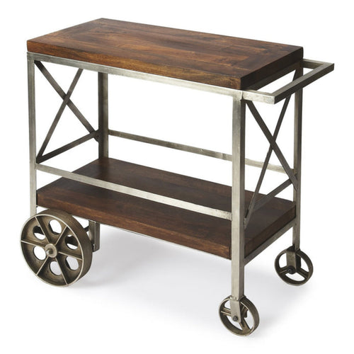 Butler Specialty Company Merrill Metal & Wood Bar Cart, Multi-Color -  3541330