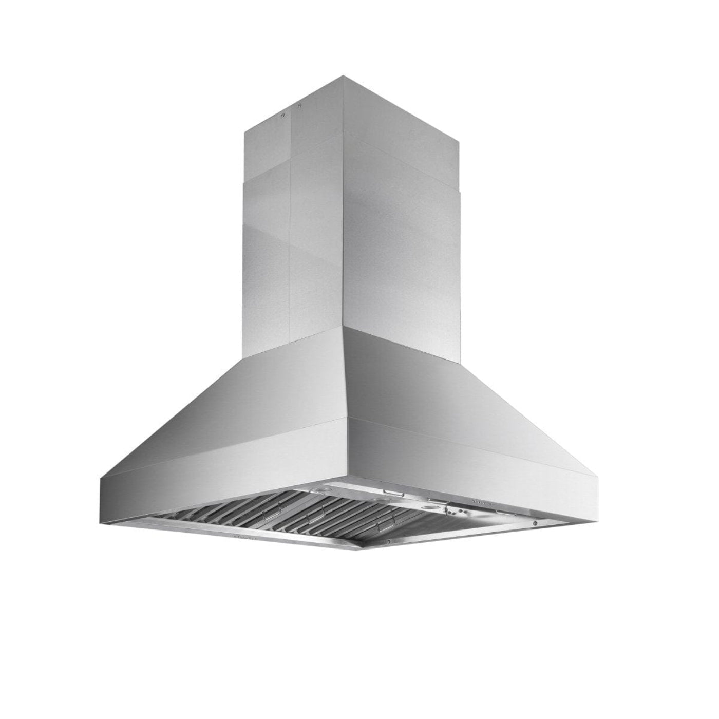 Proline PLJI 103 - Ducted Island Range Hood, 1200 CFM | Stainless Steel Finish, Outdoor Rated Finish Option - PLJI 103.36