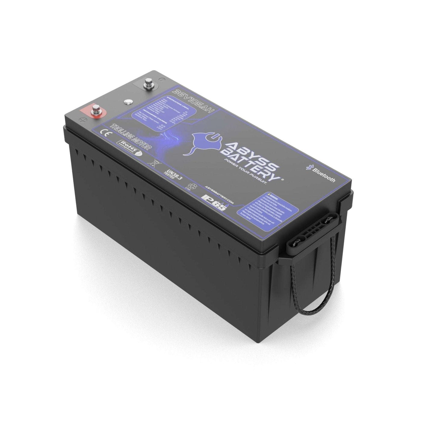 Abyss Battery 36V 105Ah Lithium Trolling Motor Battery - AB-36V105-BT