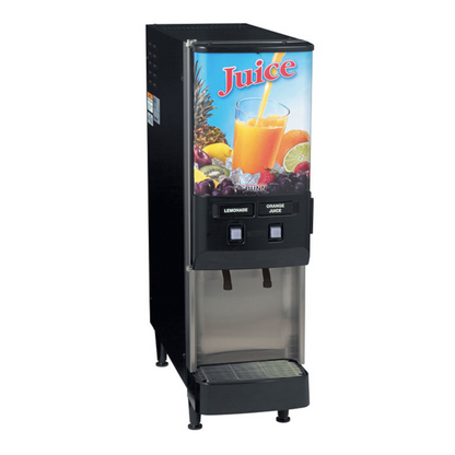 Bunn JDF-2S Silver Series 2-Flavor Cold Beverage System - BU379000001