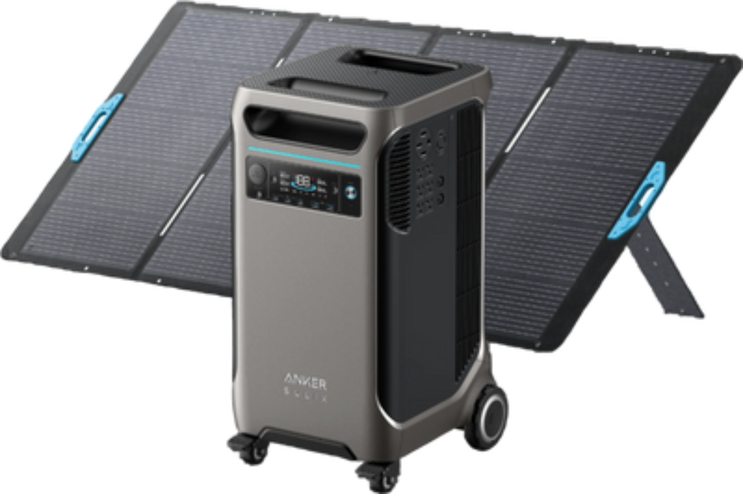 Anker SOLIX F3800 Power Station 3840Wh 6000W with 400W Solar Panel Manufacturer RFB - B1790111-F1