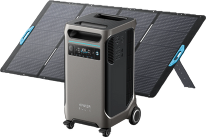 Anker SOLIX F3800 Power Station 3840Wh 6000W with 400W Solar Panel Manufacturer RFB - B1790111-F1